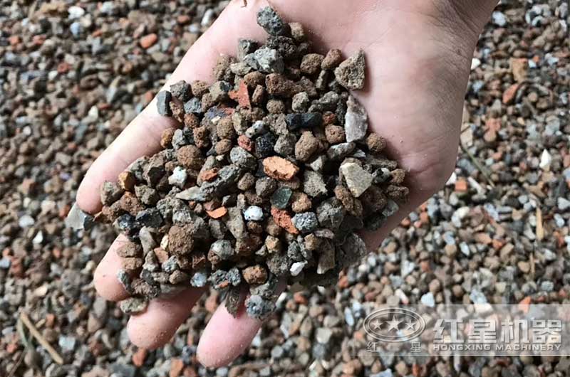 建筑垃圾再生砂石骨料實(shí)拍 建筑垃圾再生砂石骨料實(shí)拍