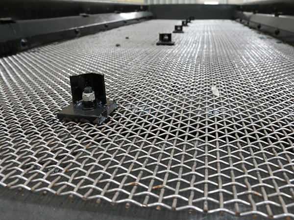 圓形振動(dòng)篩內(nèi)部結(jié)構(gòu)圖