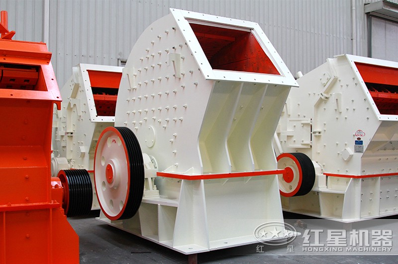 錘式破碎機一次成型