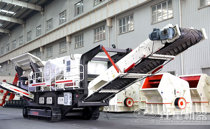 履帶式車載流動(dòng)碎石機(jī)