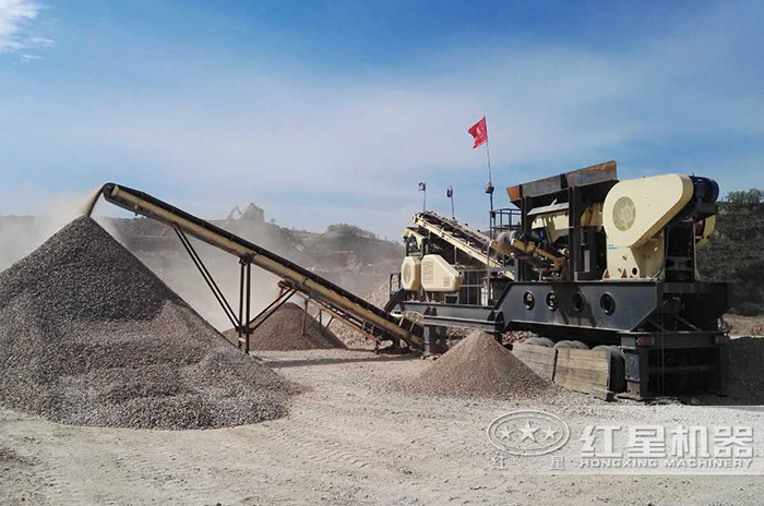 移動(dòng)式石頭磨沙機(jī)生產(chǎn)線(xiàn)