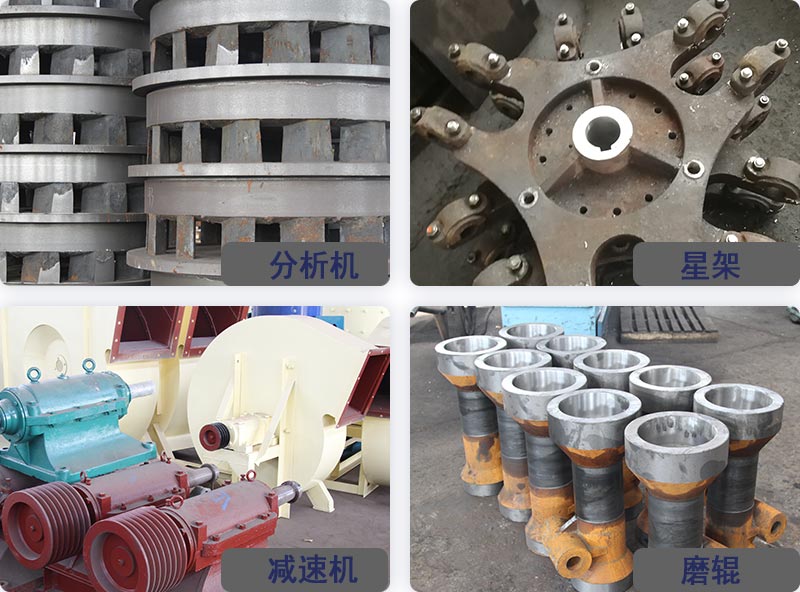雷蒙磨粉機(jī)主要配件圖 雷蒙磨粉機(jī)主要配件圖